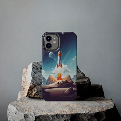 Introducing our "Galactic Odyssey" Cell Phone Case – Launch Your Device into Adventure -Tough Phone Cases