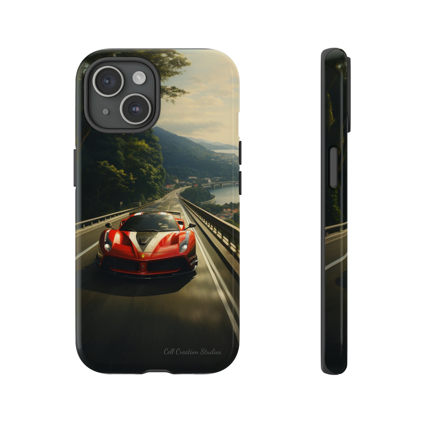 "Tropical Thrill Ferrari Edition" -Tough iPhone Cases