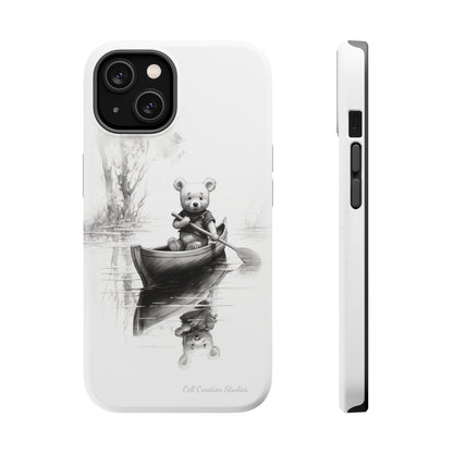 "Winnie-the-Pooh Rowing" Phone Case -MagSafe Tough Cases