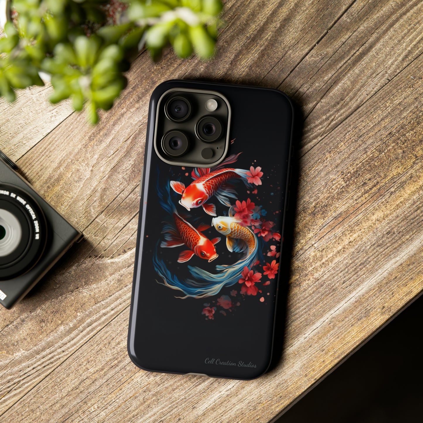 "Captivating Koi Fish" Phone Case -Tough Cases