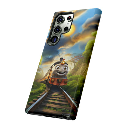 The "Smiling Express Train" Phone Case -Tough Cases