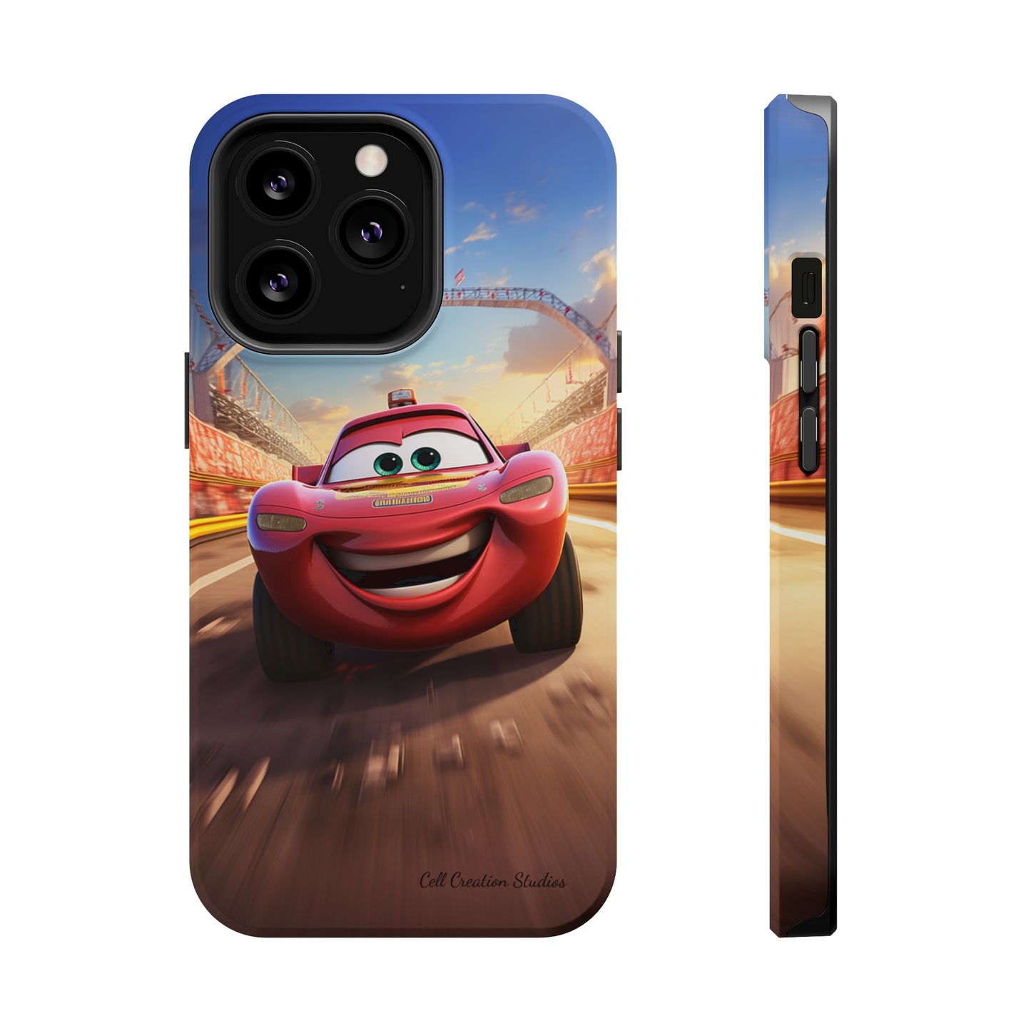 The " Smiling Red Racer" Phone Case -MagSafe Tough Cases