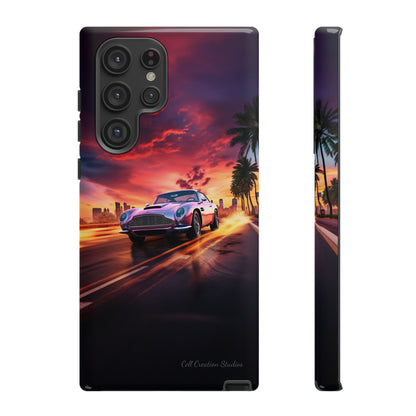 "Silver Aston Martin Racing" -Tough Samsung Phone Cases