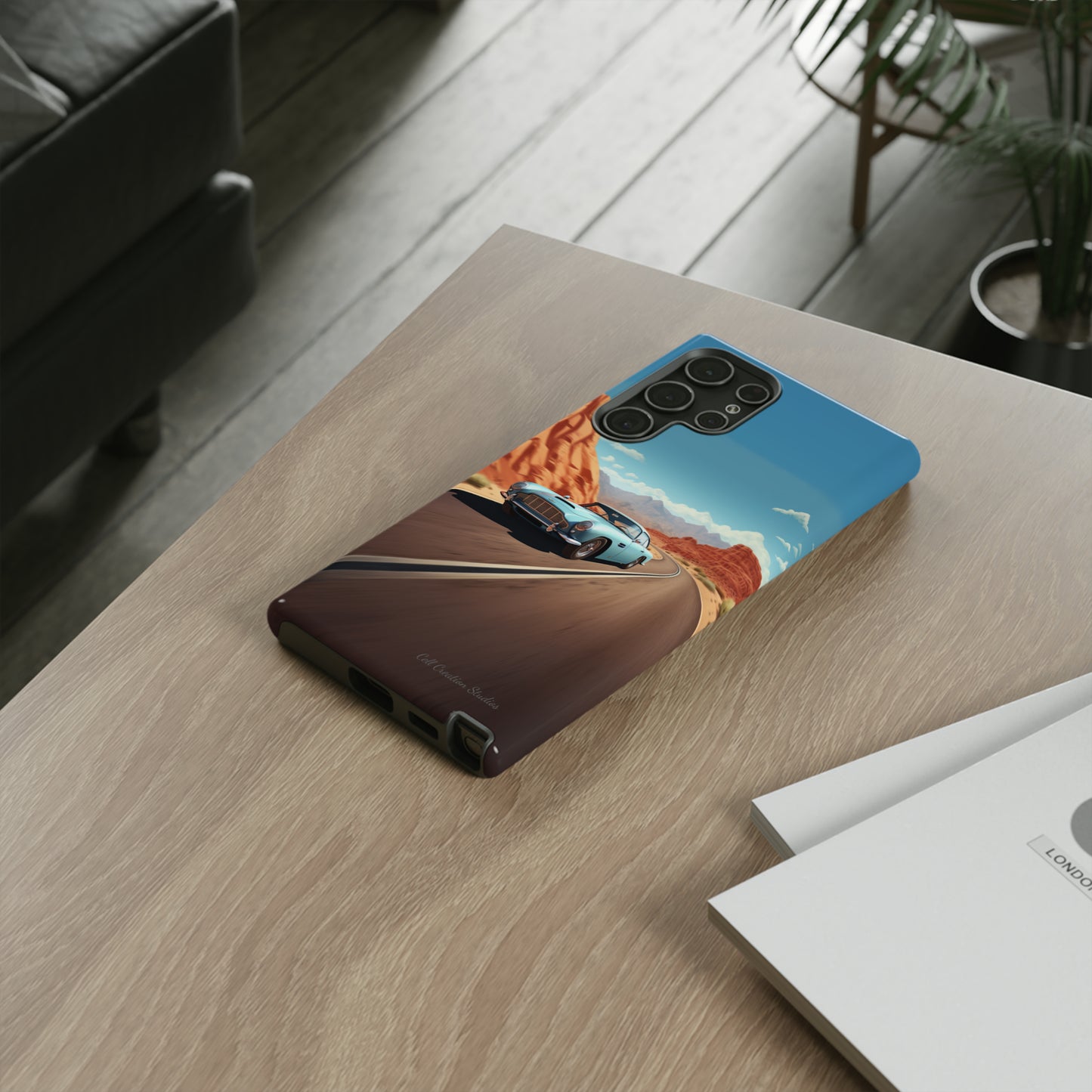 "Silver Racing Legend" -Tough Samsung Phone Cases