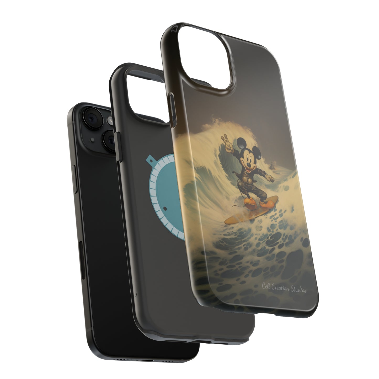 "Surf's Up Mickey" -MagSafe Tough iPhone Cases