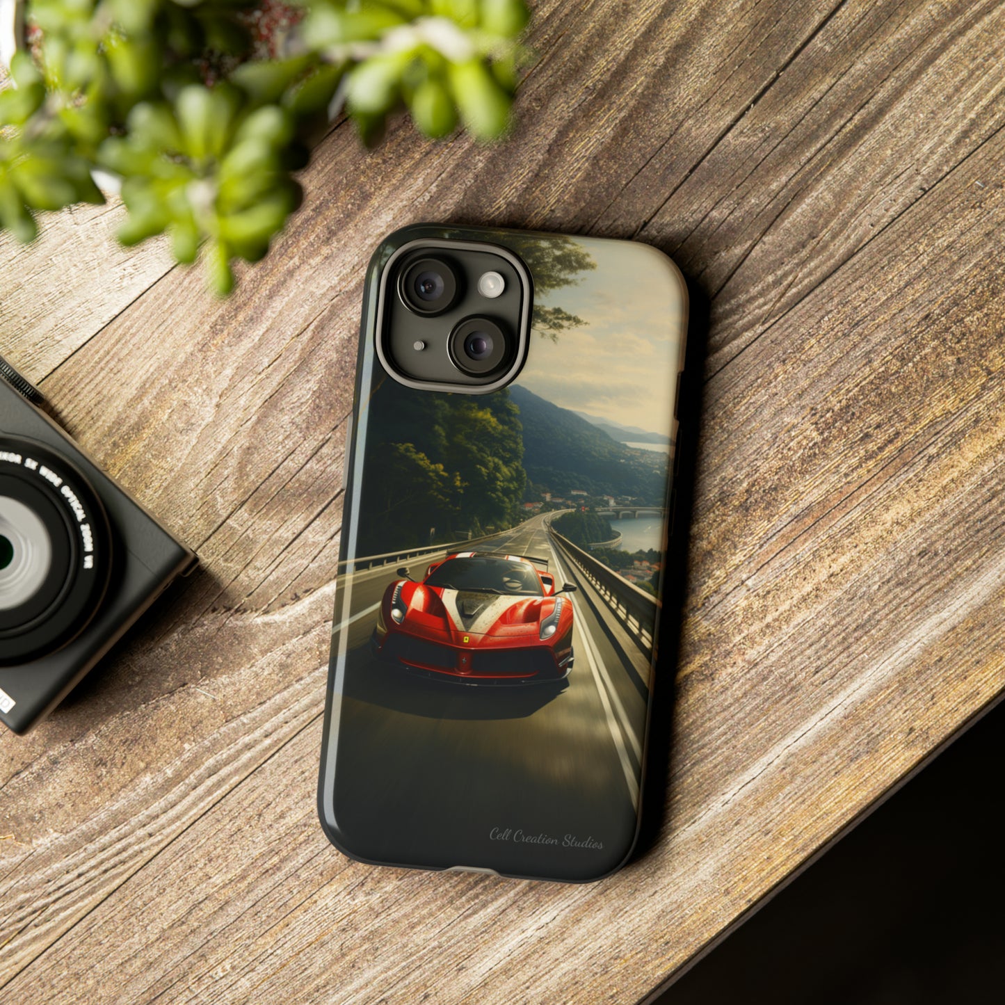 "Tropical Thrill Ferrari Edition" -Tough iPhone Cases