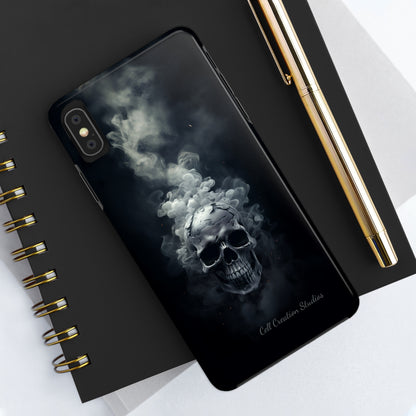 "Ethereal Skull Noir" -Tough iPhone Cases