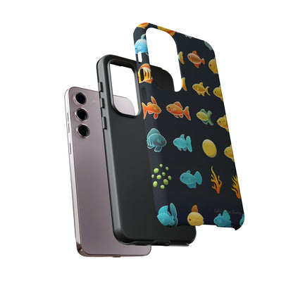 "AquaArt Fish" -Tough Phone Cases