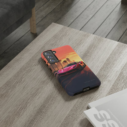 "Sunset Boulevard Ferrari Edition" -Tough Samsung Phone Cases