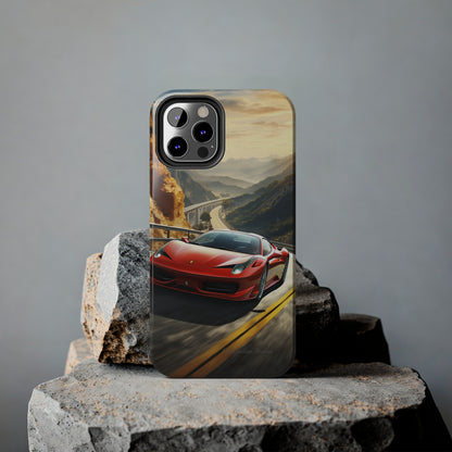 "Mountain Majesty Ferrari Edition" -Tough iPhone Cases