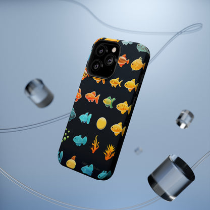 "AquaArt Fish" -MagSafe Tough Phone Cases