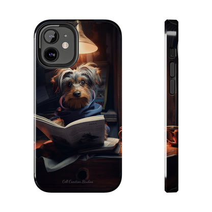 Introducing the "Canine Chronicle" Cell Phone Case – Where Tail-Wagging Tales Unfold! -Tough Phone Cases