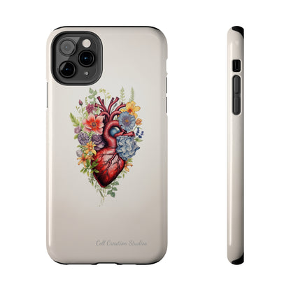 "Blooming Hearts" -Tough iPhone Cases