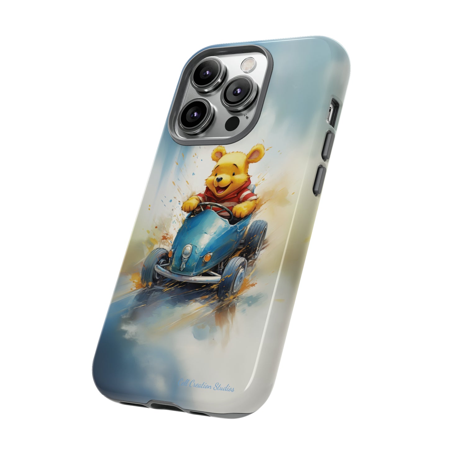 "Winnie-The-Pooh's Race Day" Phone Case -Tough Cases