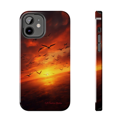 Introducing the "Sunset Soar" Cell Phone Case – Embrace Freedom and Beauty -Tough Phone Cases