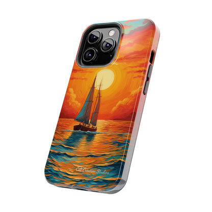 "Sailboat Sunset" -Tough iPhone Cases