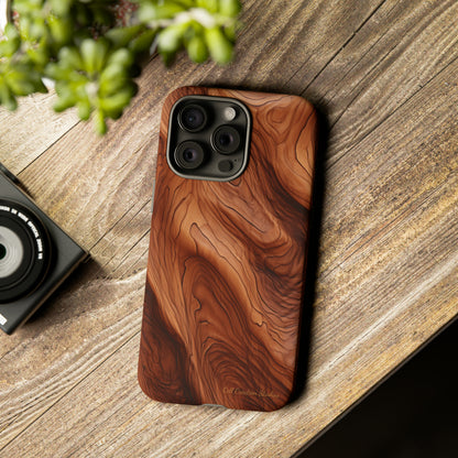 The "Eternal Woodgrain" Phone Case -Tough Cases