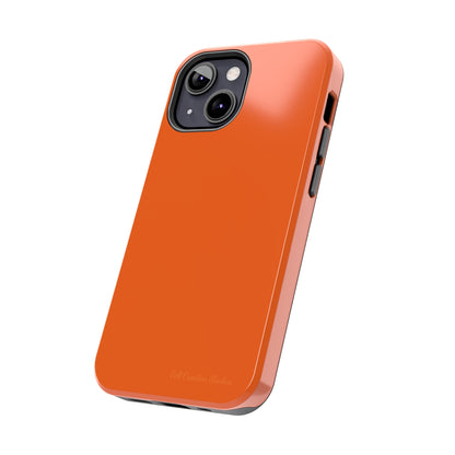 "Orange Burst" -Tough iPhone Cases