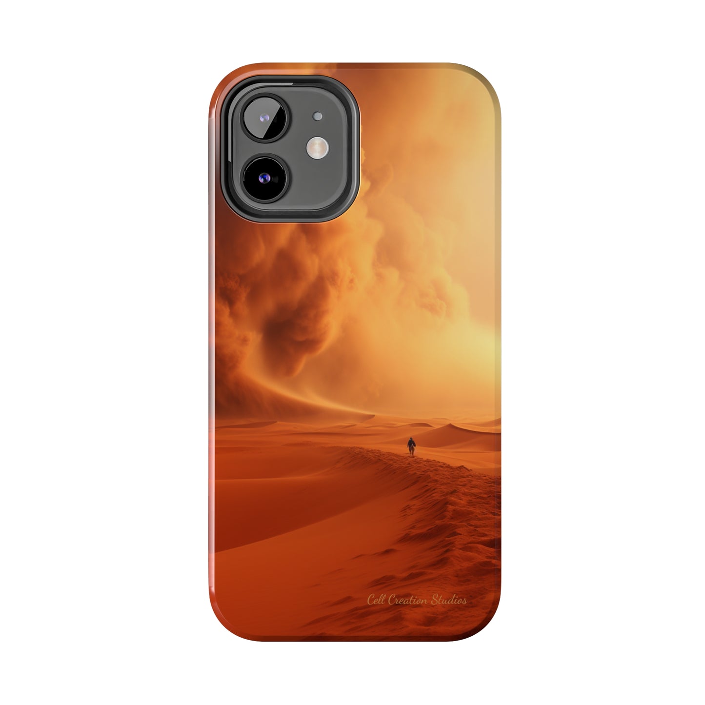 Introducing the "Desert Wanderer" Cell Phone Case – Embark on a Journey through Sand and Storm -Tough Phone Cases