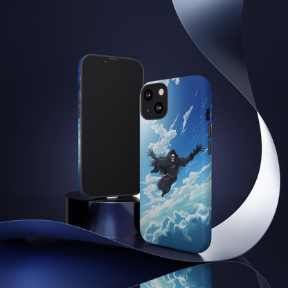 Introducing the "Eternal Contrast" Cell Phone Case – Embrace the Balance of Light and Shadow! -Tough Cases