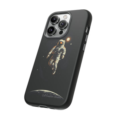 "Cosmic Explorer Astronaut" -Tough iPhone Cases