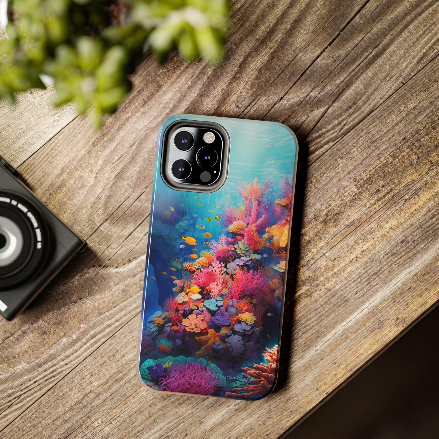 "Coral Reef Splendor" Cell Phone Case – Dive into the Vibrant Underwater World - Phone Cases