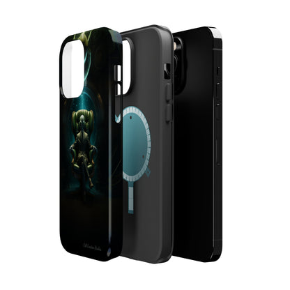 Introducing the "Galactic Advisor" Cell Phone Case - Embrace Alien Wisdom -MagSafe Tough Cases