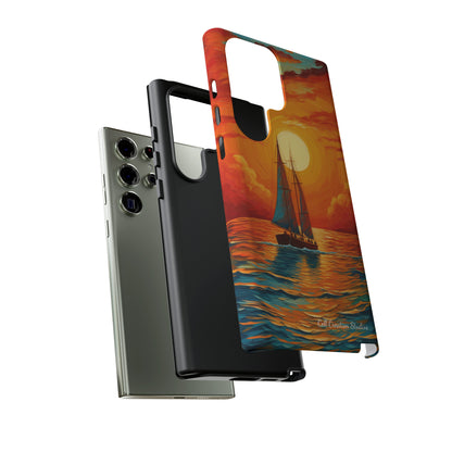 "Sailboat Sunset" - Tough Samsung Cases