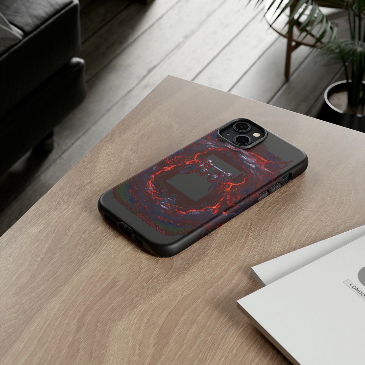 "InfernoGamer Plasma Burst" -Tough iPhone Cases