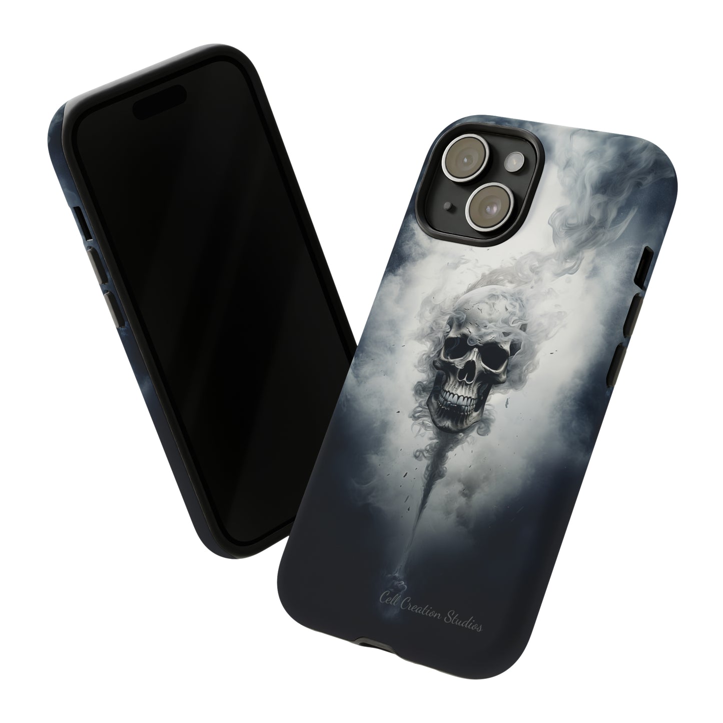 "Mystic Smoke Skull" -Tough iPhone Cases