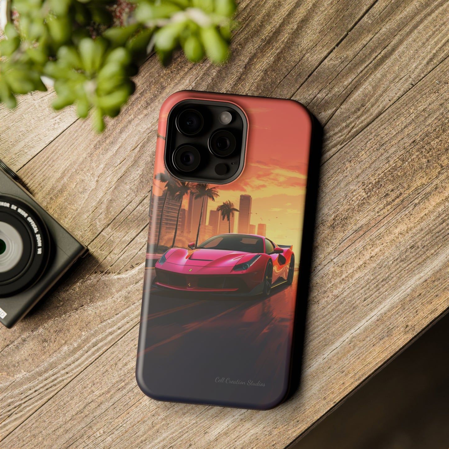 "Sunset Boulevard Ferrari Edition" -MagSafe Tough iPhone Cases