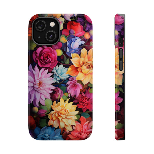 Introducing the "Blossom Beauty" Cell Phone Case – Elevate Your Style with Floral Charm -MagSafe Tough Cases