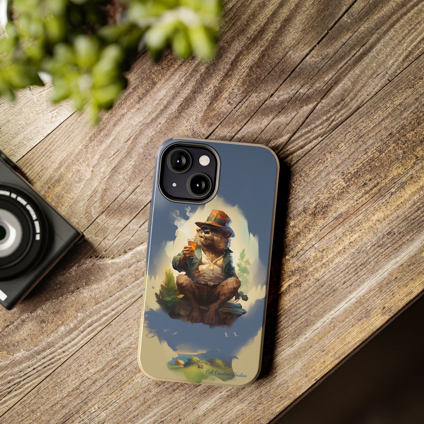 Introducing the "Bear's Homeward Bound" Cell Phone Case – Where Dreams of Home Come Alive -Tough Phone Cases