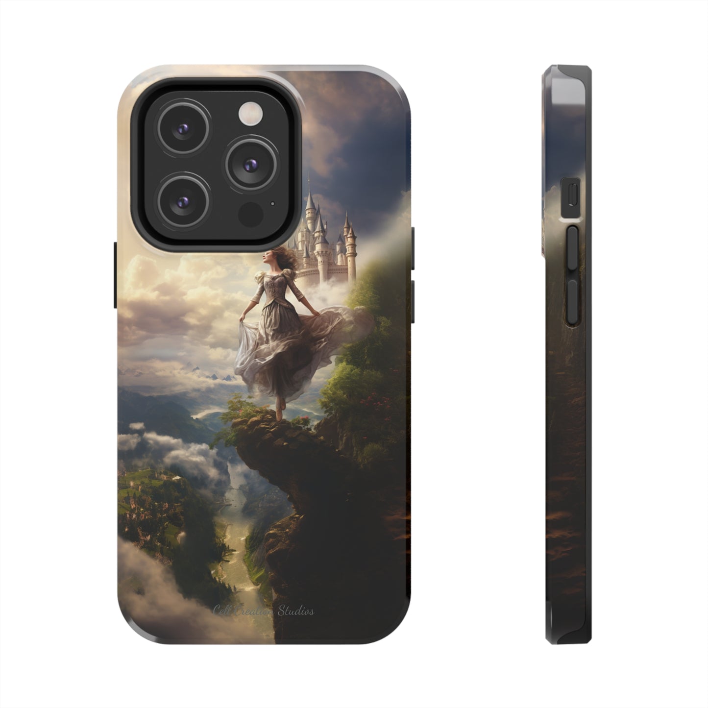 Introducing the "Enchanted Castle Discovery" Cell Phone Case – Uncover the Magic of The Castle On The Hilltop-Tough Phone Cases