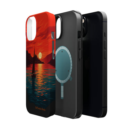 "Serenity at Sunset" -MagSafe Tough iPhone Cases