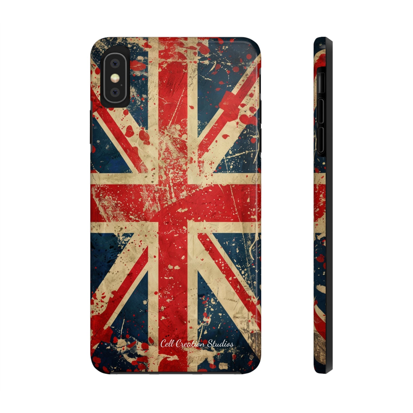 "Union Jack Flag" -Tough iPhone Cases