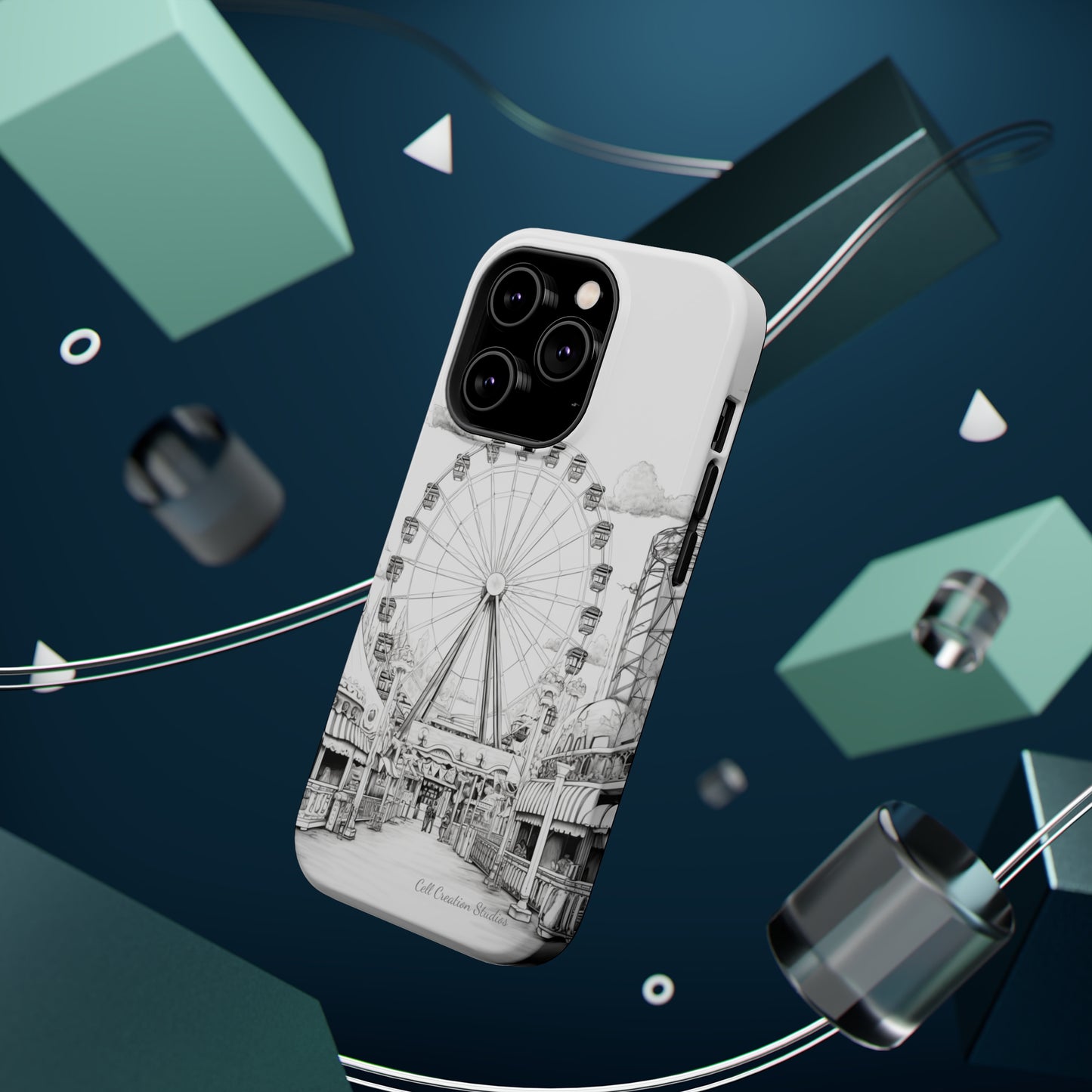 "Ferris Wheel Dreams" Cell Phone Case -MagSafe Tough Cases