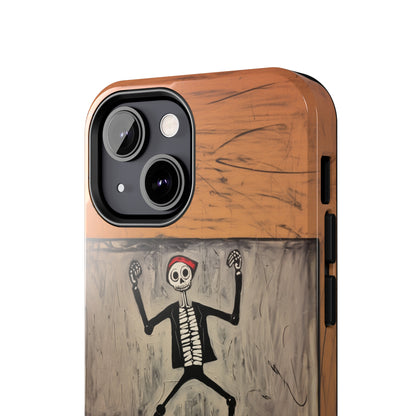 "Dance of the Skeletal Muse" -Tough iPhone Cases