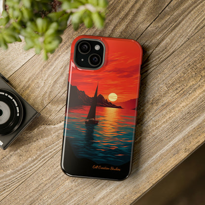 "Serenity at Sunset" -MagSafe Tough iPhone Cases