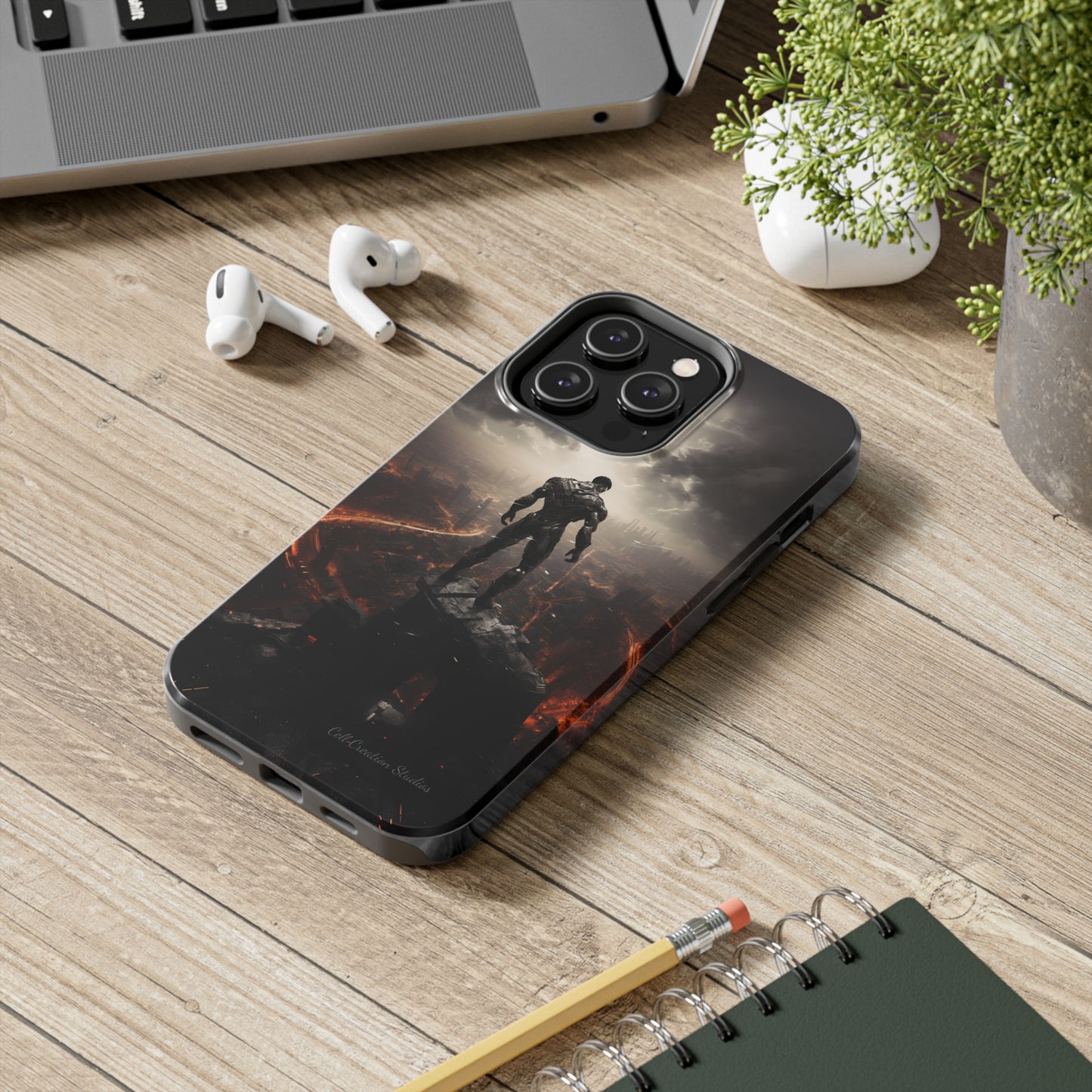 Introducing the "Cyber Guardian" Cell Phone Case – Embrace Futuristic Heroism -Tough Phone Cases