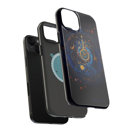 "Cosmic Clock Elegance" -MagSafe Tough iPhone Cases