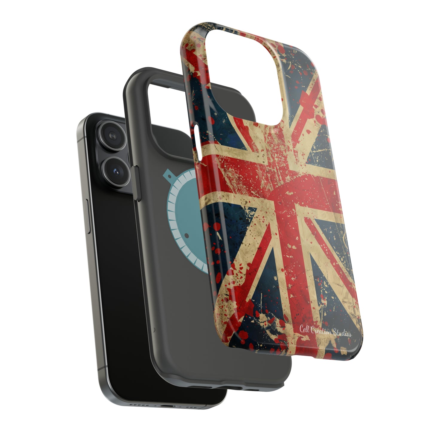 "Union Jack Flag"  -MagSafe Tough iPhone Cases