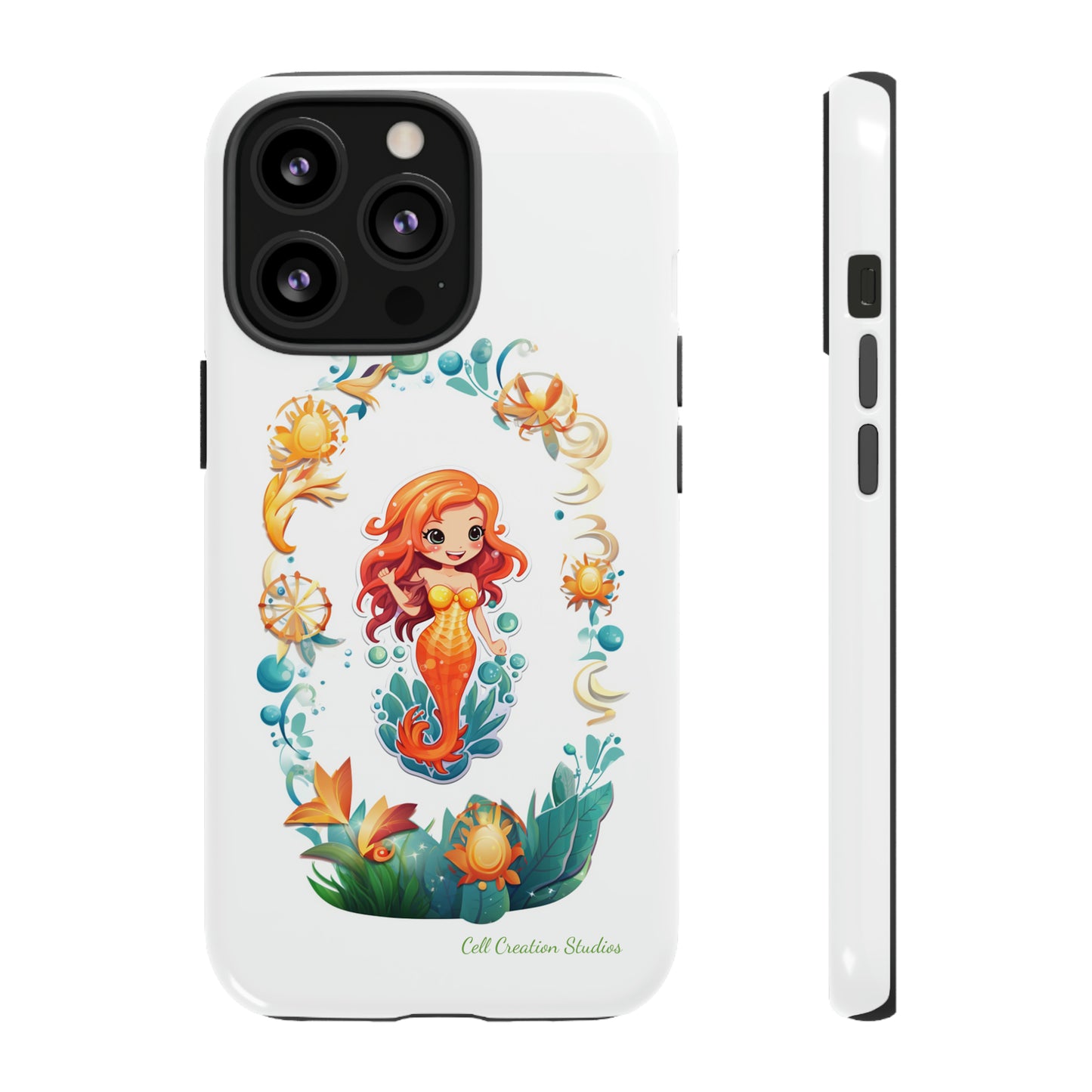 "Auburn Siren" -Tough iPhone Cases