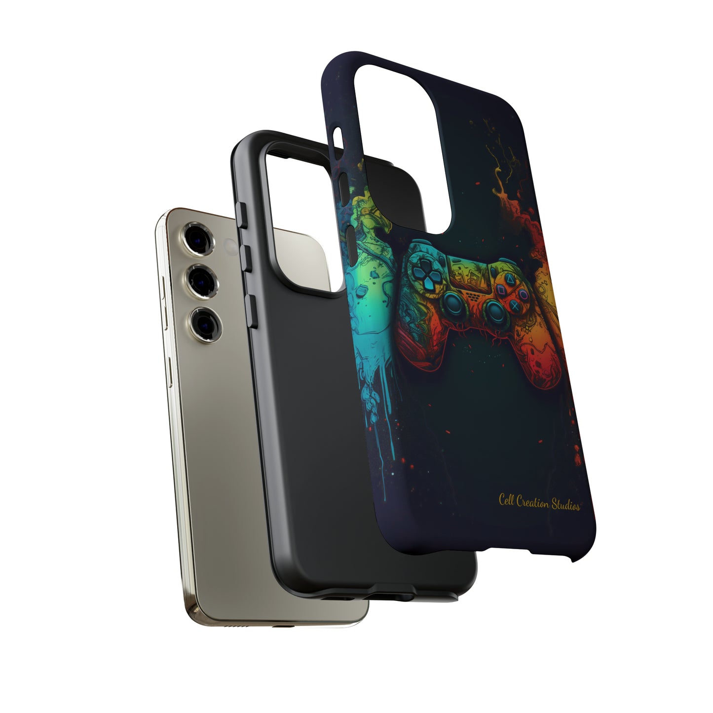 "ColorBlast Gaming" -Tough Samsung Phone Cases