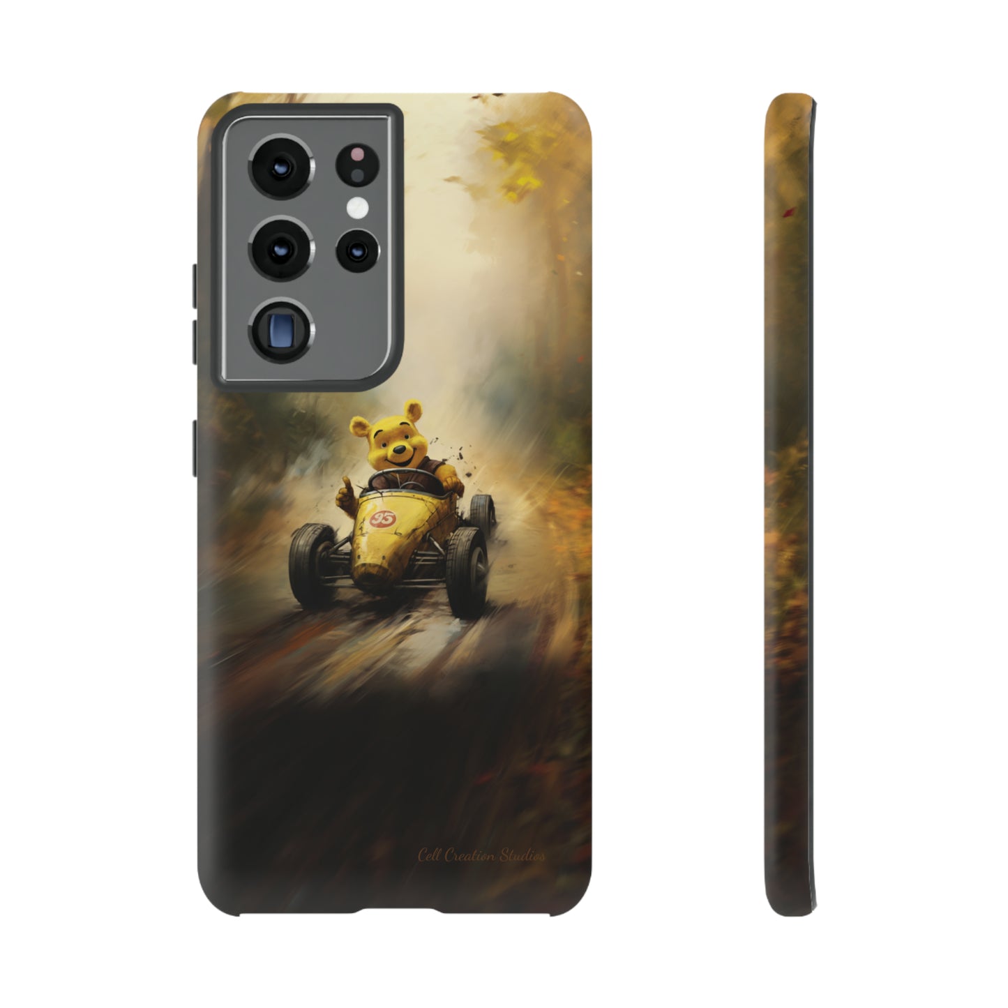 "Winnie-the-Pooh's Victory Lap" Phone Case -Tough Cases