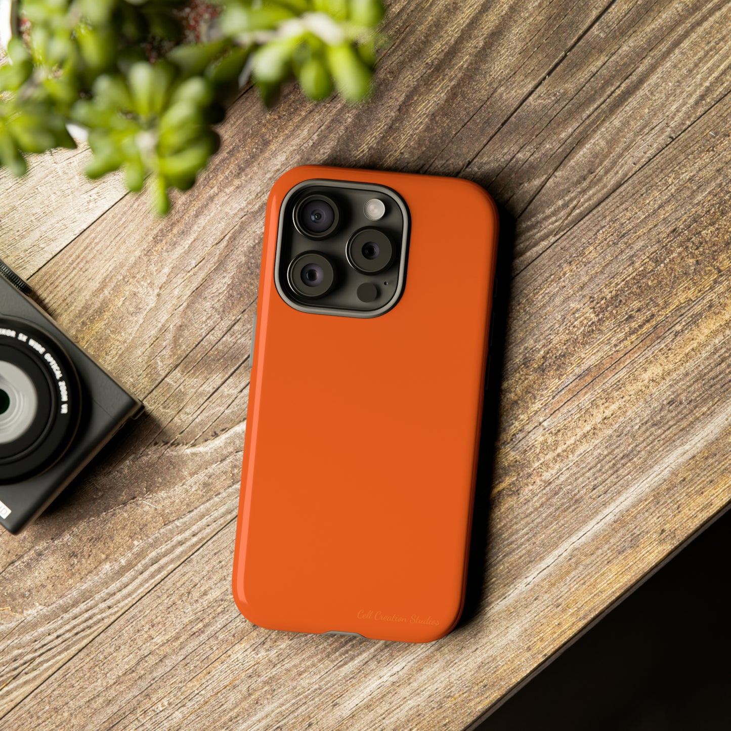 "Orange Burst" -Tough iPhone Cases