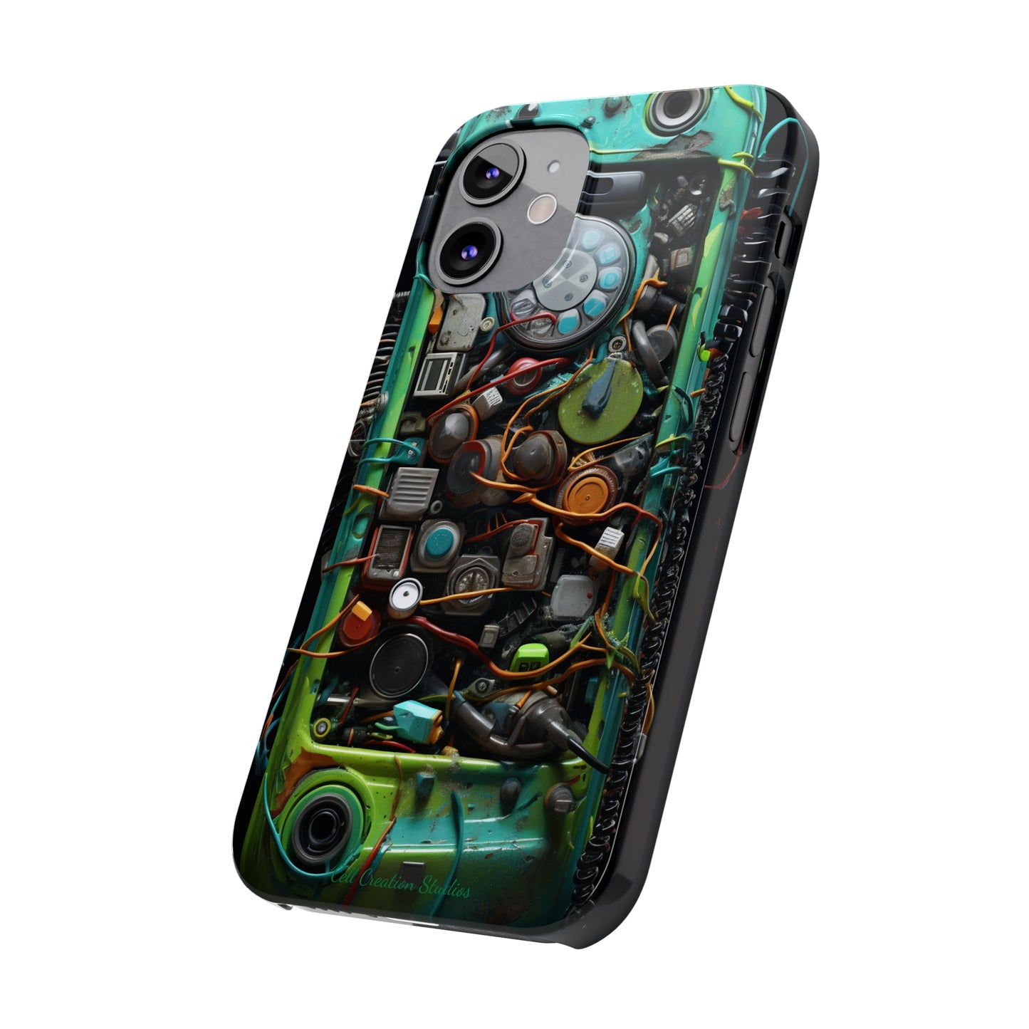 Introducing the "Mechanical Wonders" Cell Phone Case – Peek Inside with Intricate Cell Phone Inner Workings -Slim Phone Cases