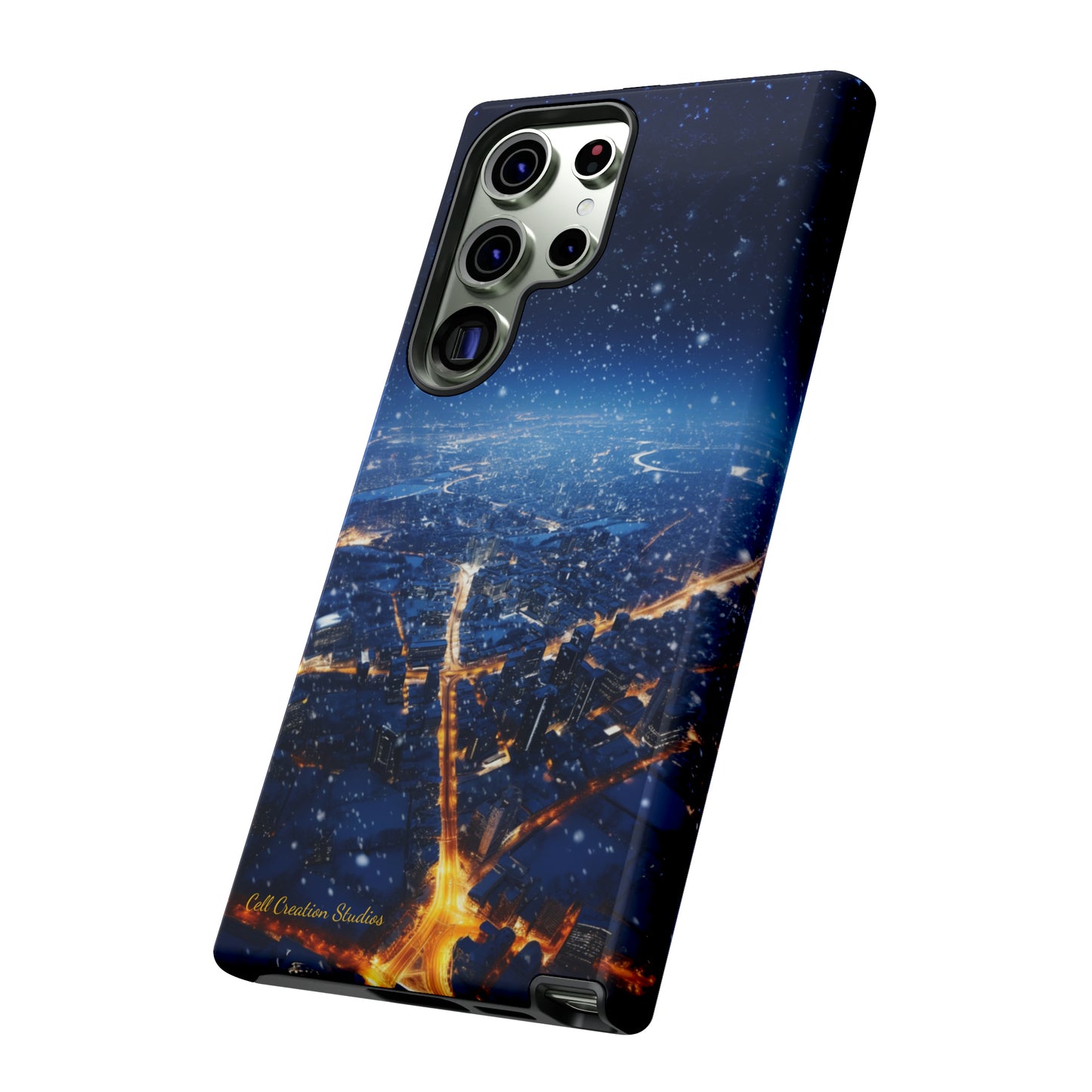 "Urban Snowfall Glow" -Tough Samsung Phone Cases