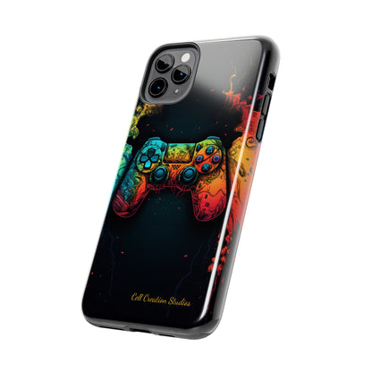 "ColorBlast Gaming" -Tough iPhone Cases