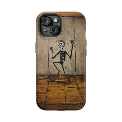 "Groovy Bones Skeleton" -MagSafe Tough iPhone Cases